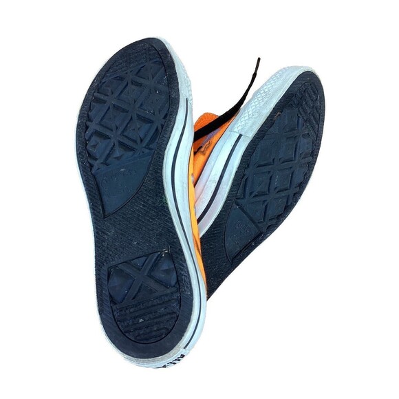 Converse All Star 131275F Orange Mens Size 7 Women’s 9 Customized Claws/ Prints - Picture 10 of 12